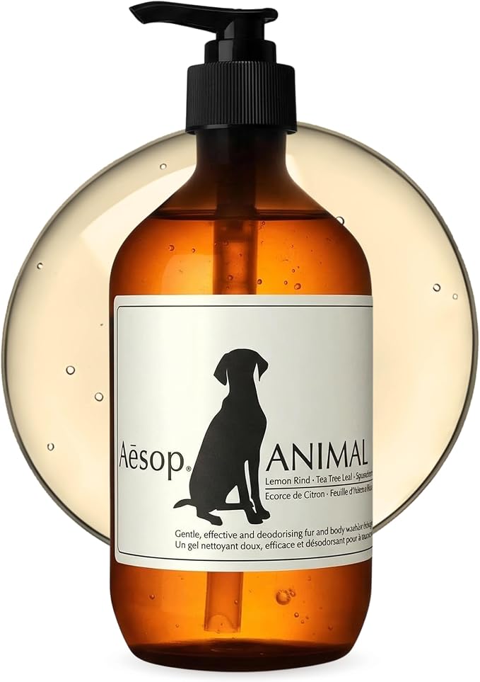 Aesop Pet Shampoo | Mild Dog Shampoo and Coat Wash that Gently Cleanses and Calms Skin with Odor Control | Fresh and Citrus Scent | Vegan, Paraben, & Cruelty Free | 16.9 oz