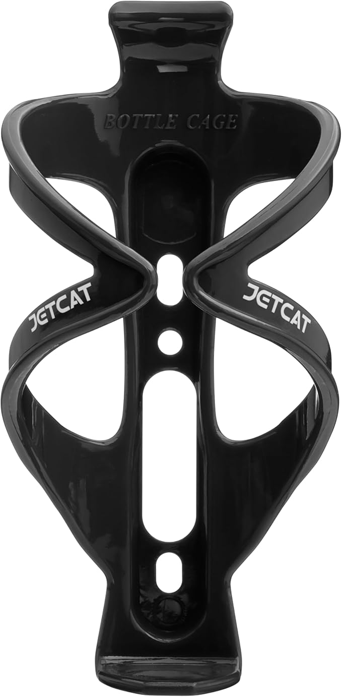 Bike Water Bottle Holder – Bike Cup Holder & Bike Water Bottle Cage for Bicycle, MTB, Mountain, Gravel, Road, eBike | Adult/Kids, Carbon Fiber Biking Accessories Black