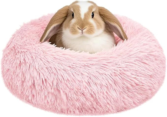 Bunny Bed Rabbit Hideout Large Soft & Comfortable Small Animal Bedding Cozy Bed Mat Warm Hideaway Cage Accessories for Guinea Pig