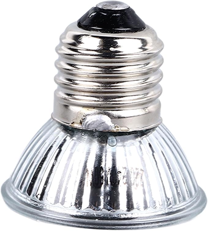 YOUTHINK Superior Reptile Heat Lamp for Lizards - Energy Efficient 360 Degree Lighting and Warm UVA UVB Basking Lamp, Suitable for Birds, Chickens (50W)