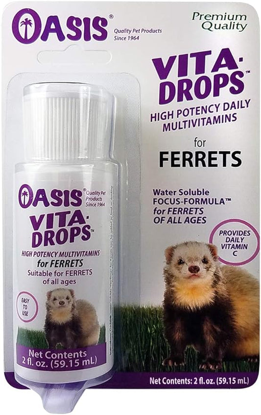 OASIS #80059 Ferret Vita-Drop Vitamins, 2-Ounce