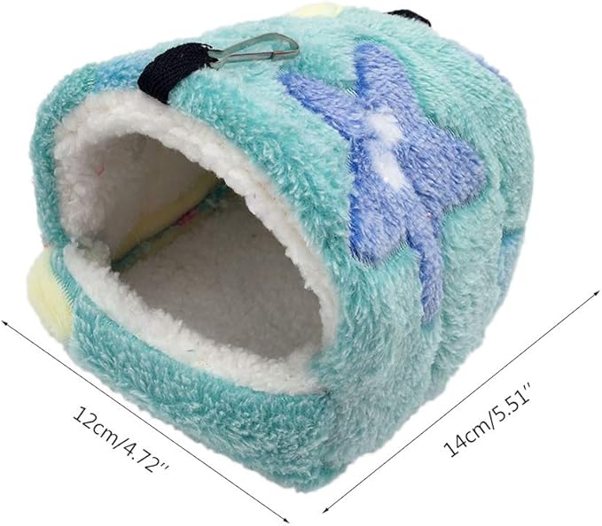 Cozy Hamster Hammock Small Pet Cage Tent Soft Warm Hanging House Bed Swinging Nest for Chinchilla Parrot Guinea Pig Rat