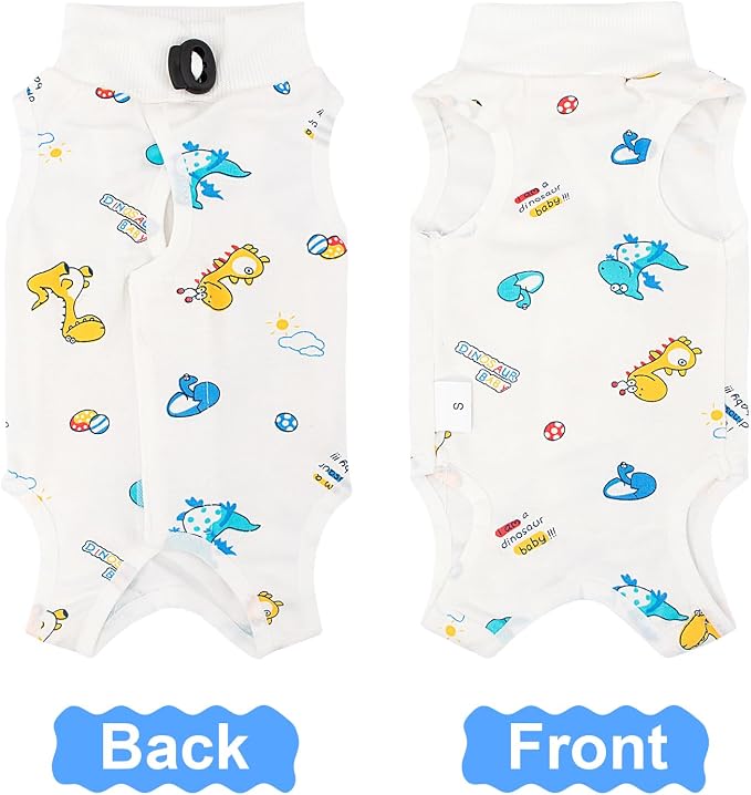 Cat Recovery Suit Female, Breathable Cat Onesie After Surgery Female for Abdominal Wounds or Skin Diseases, Surgery Recovery Suit Kitten Onesie After Spay Wear Anti Licking