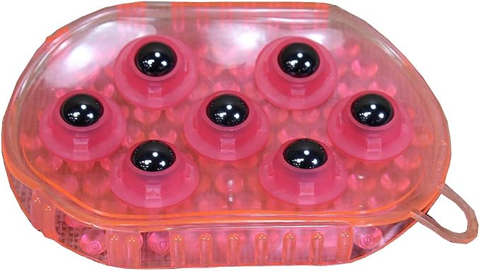 Tough 1 Rubber Jelly Massage Mitt Pink