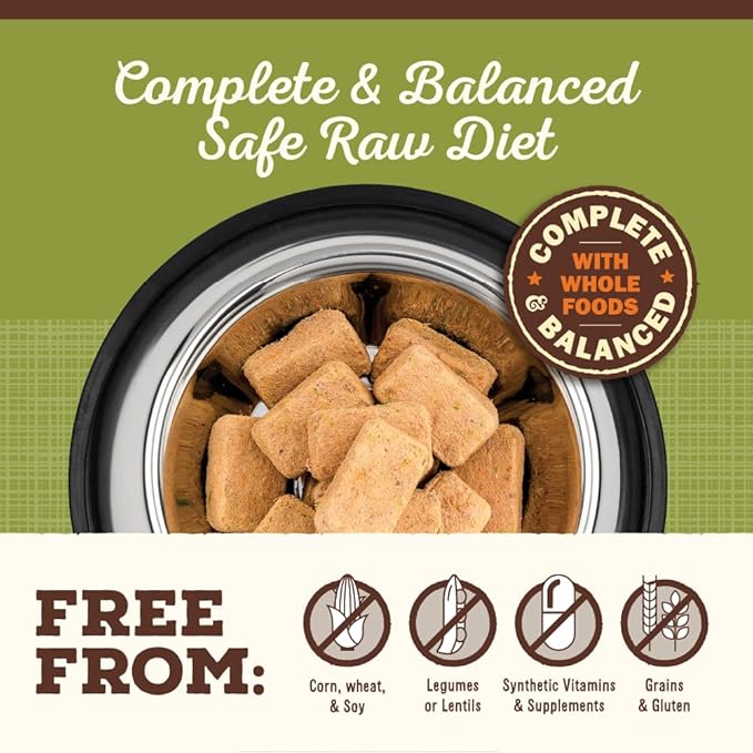 Primal Freeze Dried Dog Food, Pronto Mini Nuggets, Lamb; Scoop & Serve, Complete & Balanced Meal; Also Use as Topper or Treat; Premium, Healthy, Grain Free, High Protein Raw Dog Food 25 oz (Pack of 2)