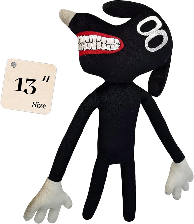 Monster Plush Stuffed Toys Limbs Movable Cartoon Cat and Dog Doll 13 inch, Plush Toys for Home Decoration The Best Gift for Halloween and Christmas Party Birthday Gift (Cartoon Cat)