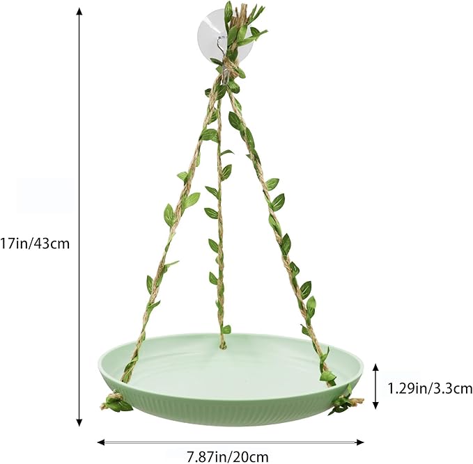 Frog Swing Toys, Frog Habitat Platform, Tank Aquarium Terrarium Decoration Accessories Suitable for Amphibians Frogs Geckos Hermit Crabs Hamsters Guinea Pigs Parrots Lizards.