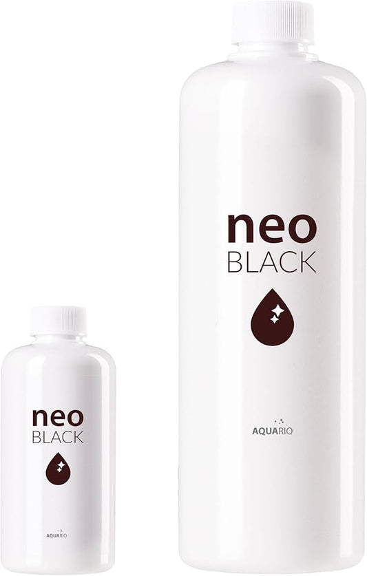 Aquario Neo Black - Blackwater Aquarium Conditioner for Freshwater Planted Aquariums - Promotes Spawning & Plant Growth for Biotope Aquariums - Liquid Humic & Fulvic Acid Fish Tank Conditioner- 1000ml