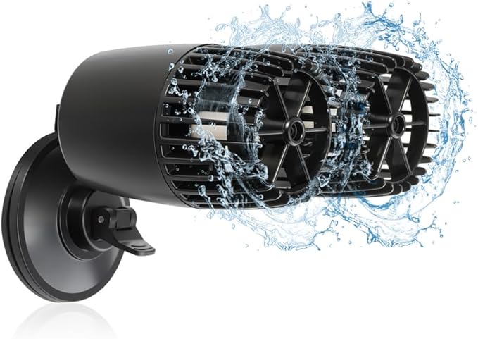 DaToo 3963GPH Mini Aquarium Circulation Pump Ultra-quiet Fish Tank Wave Maker With Suction Cup 360 Degree Rotatable Aquarium Power Head Submersible Water Pump For Freshwater And Saltwater