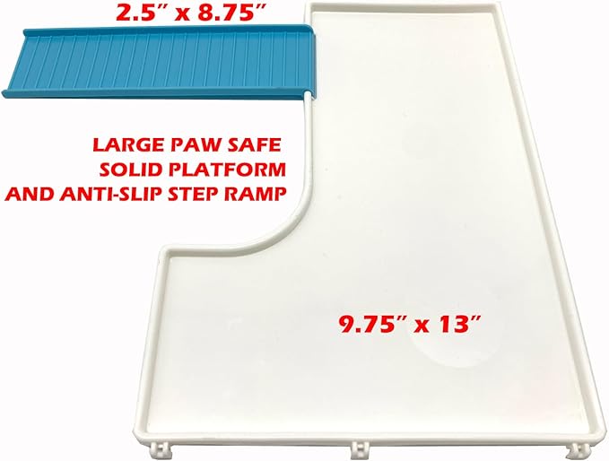 Large Deluxe 3-Tiers Hamster Gerbil Mouse Mice Habitat House Critters Cage with Complete Set of Accessories Expandable and Customizable