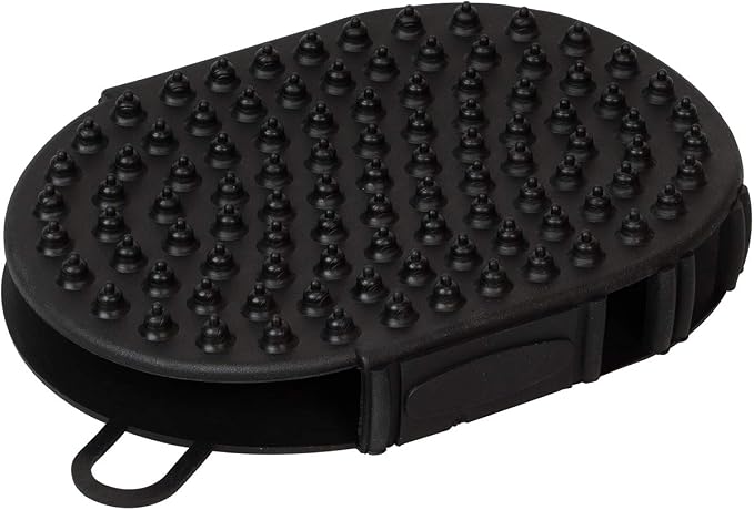 Weaver Livestock Wash Mitt, 2-Sided, Black