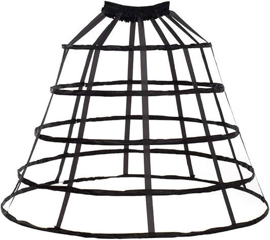 GRACEART Victorian Dress Pannier Hoop Skirt Bustle Cage Skirt