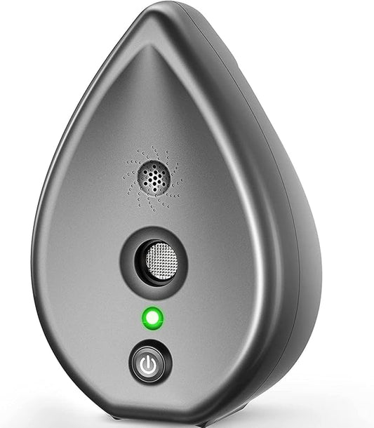 Anti Barking Device for Dogs, Rechargeable Bark Box Ultrasonic Barking Deterrent with 3 Modes/Irregular Ultrasound Frequency/Automatically Electronic Dog Whistle Stop Neighbors Dog from Barking(Grey)
