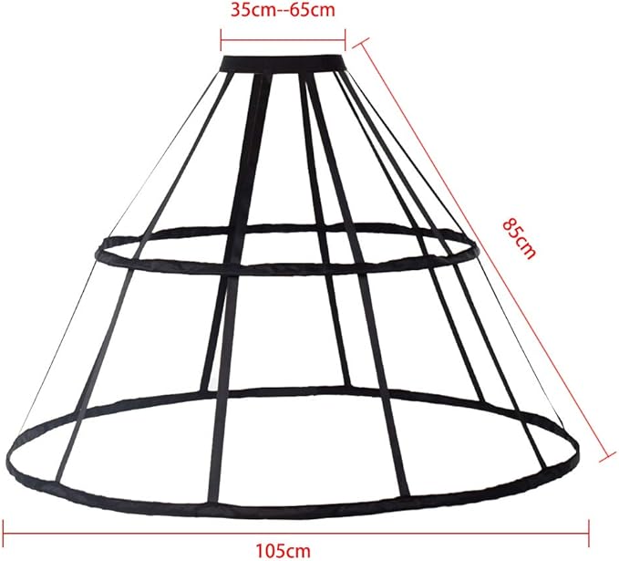Pannier Petticoat Women Victorian Bustle Cages Hoop Skirt Cage Skirt for Women