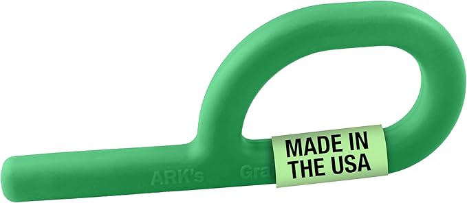 ARK Grabber Sensory Chew Tool, Sensory Toys for Kids and Adults, Chewy Fidget for Autism, ADHD, SPD, Anxiety, Medical-Grade Oral Motor Therapy Tools, XXT, Very Firm, Forest Green