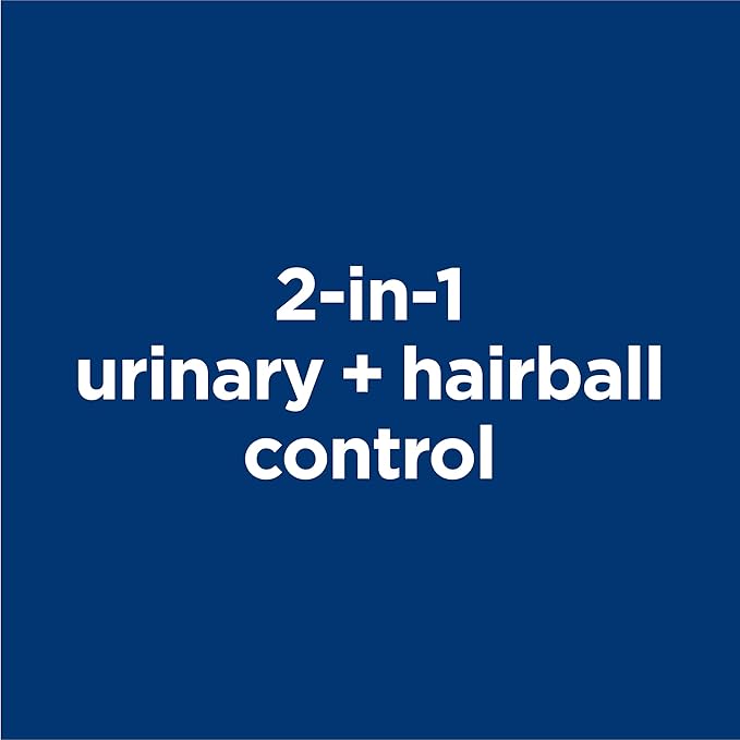 Hill's Science Diet Adult Urinary & Hairball Control Wet Cat Food, Turkey & Vegetable Stew, 2.9 oz. Cans, 24-Pack