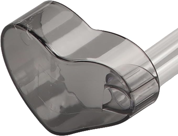 Fish Feeding Tube Dish, Multifunctional Large Diameter Funnel Toxic Free Transparent Fish Shrimp Feeder for Aquarium