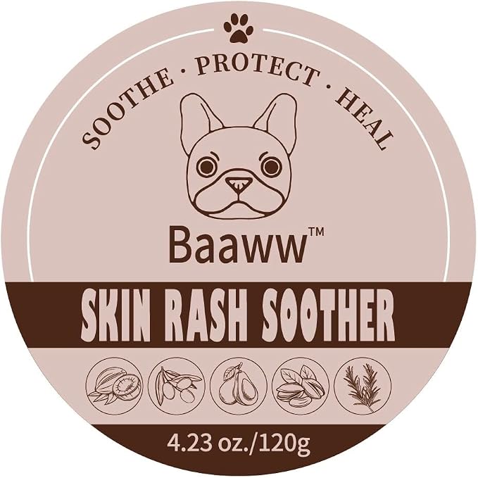 Dog Skin Irritation Treatment Cream 125ml | Hot Spot Soother, Anti-Itch Lotion, Allergy Relief, All-Natural Rash Cream, Dry Itchy Coat Relief