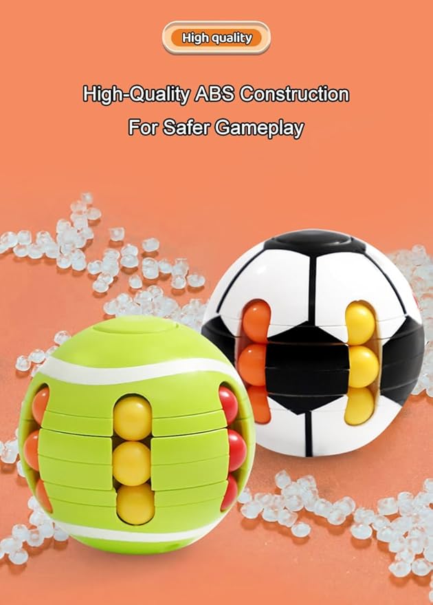 Puzzle Sport Ball Toys - 3D Brain Teasers and Puzzle Games for Kids and Adults, Fun Brain Memory Intelligence 2.5" Small Puzzles Magic Bead, Hand Sport, Adult Relieve Stress Teens and Kids Gifts