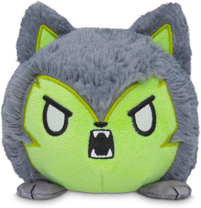 TeeTurtle Glow in The Dark Werewolf 4" Plushie - Halloween - Cute Kawaii Spooky Stuffed Animal