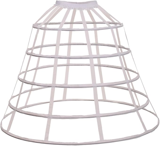 GRACEART Victorian Dress Pannier Hoop Skirt Bustle Cage Skirt