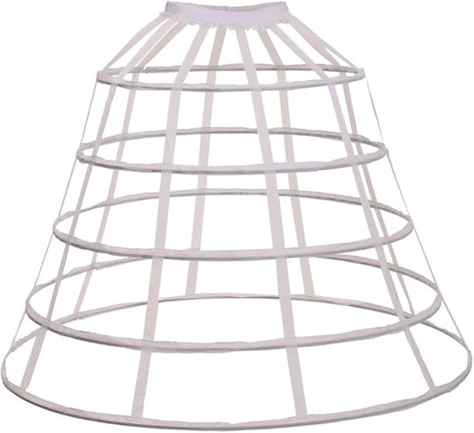 GRACEART Victorian Dress Pannier Hoop Skirt Bustle Cage Skirt