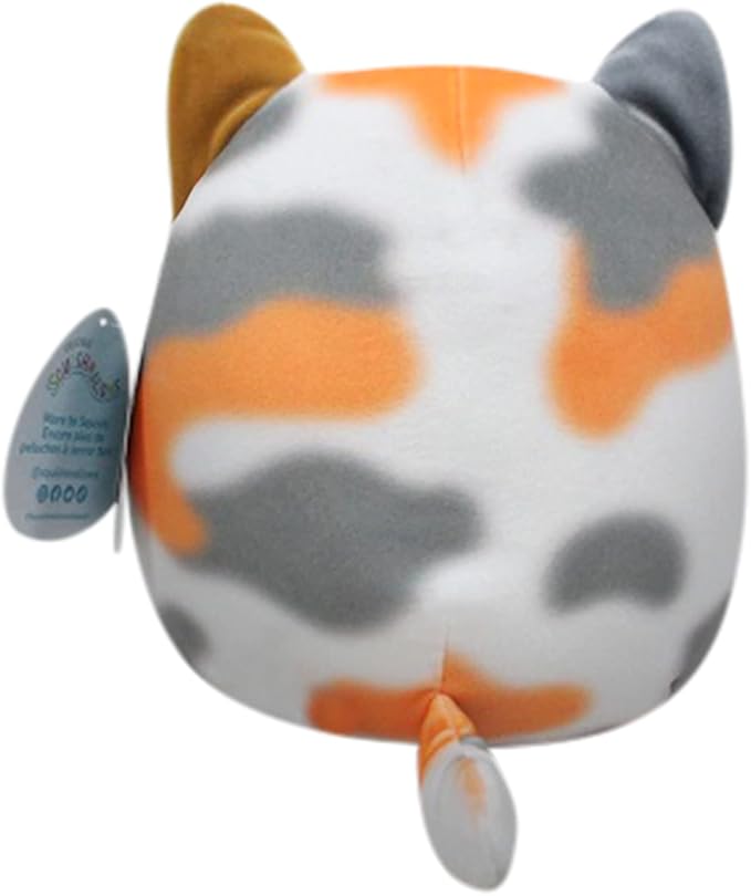 Squishmallows 8-Inch Tahoe Tortoiseshell Cat - Little Ultrasoft Official Kelly Toy Plush