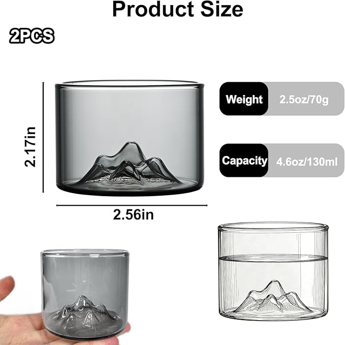 2 Pcs Hamster Feeding & Water Bowls, Glass Hamster Water Bottle Rat Food Bowl Anti Turning Small Animal Bowls for Gerbils Mice Rats (Grey)