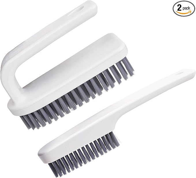 2-Pack Bird Bath Brush Includes Large and Small Brushes, Scrubbing Brush Set for Bird Bath, Bird Bath Cleanning Tools, Bird Bath Accessories, Bird Bath Cleaning Brush