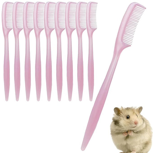 Bunny Brush for Grooming, Small Animal Grooming Comb - Hamster Brush,for Tiny Pet Ferret Indoor Home Coat Sensitive Skin Daily Care
