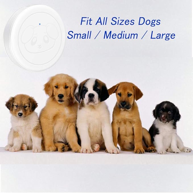 Dog Door Bell Wireless Doggie Doorbells for Potty Training with Waterproof Touch Button Dog Bells 1 Receiver and 4 Transmitters, White
