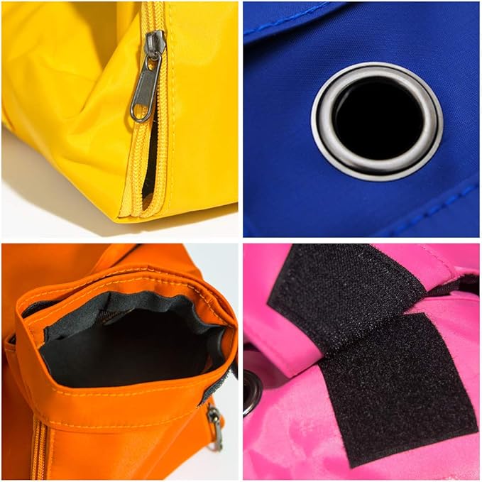 Cat’s Restraint Bag for Claw Care Nail Trimming Anti-Scratching Grooming Bag for Cats Medical Examination（Yellow-l