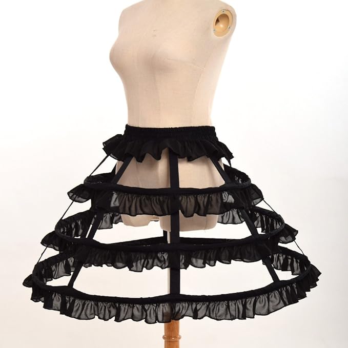 GRACEART Victorian Dress Pannier Hoop Skirt Bustle Cage Skirt