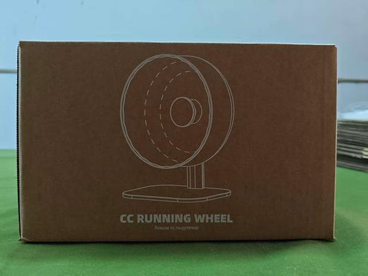 Super Silent Hamster Wheel 10.4 Inch, Magnetic Large Rat Wheel for Chinchilla, Gerbil, Guinea Pig, Cat, Mouse, Sugar Glider and Dwarf, Syrian Hamster Accessories (Wood Brown)