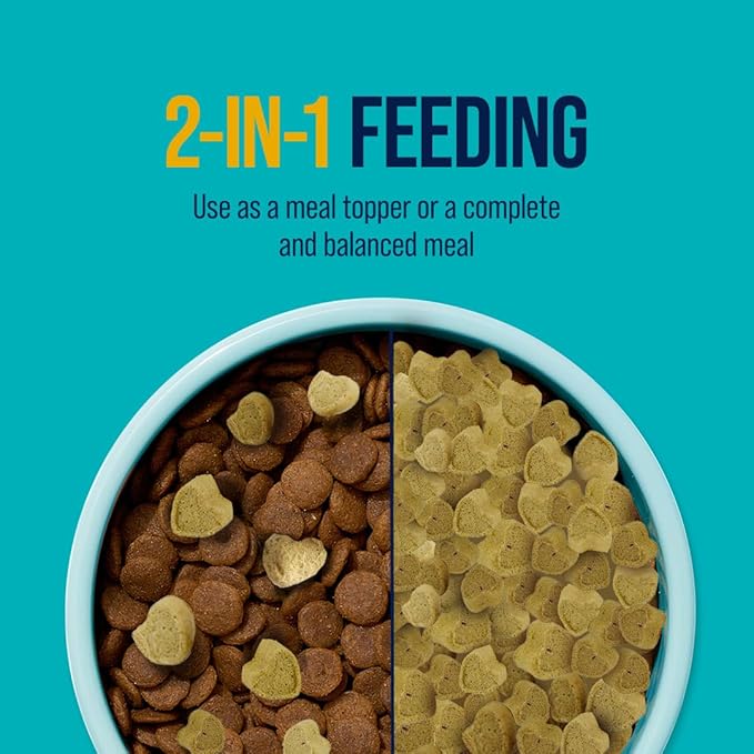 Stewart Raw Naturals Freeze Dried Raw Dog Food or Meal Topper, Chicken and Salmon Recipe, 32 Ounce Bag, Complete and Balanced Nutrition