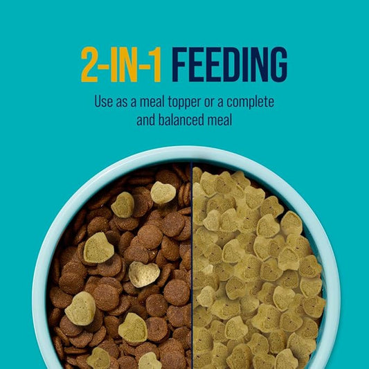 Stewart Raw Naturals Freeze Dried Raw Dog Food or Meal Topper, Chicken and Salmon Recipe, 32 Ounce Bag, Complete and Balanced Nutrition