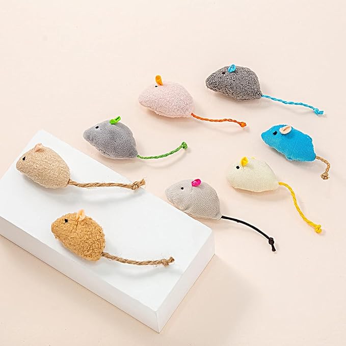 BWESOO 5Pcs Blue Catnip Toy, Catnip Toys Balls, Teaser Toy Mouse Shape Interactive Lightweight Relieve Boredom Pet Teething Toy Cat Supplies Blue Interested Catnip Toys
