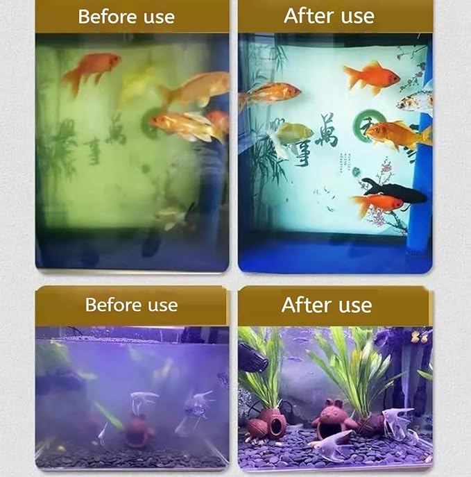 Powerful Aquarium Water Purification Tablet, Portable Water Purification Tablets for Fish Tank, Remover for Fish Tank, Aquarium Remover