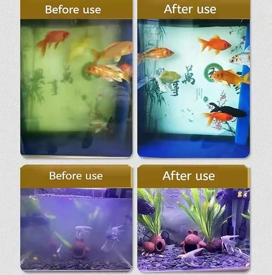 Powerful Aquarium Water Purification Tablet, Portable Water Purification Tablets for Fish Tank, Remover for Fish Tank, Aquarium Remover