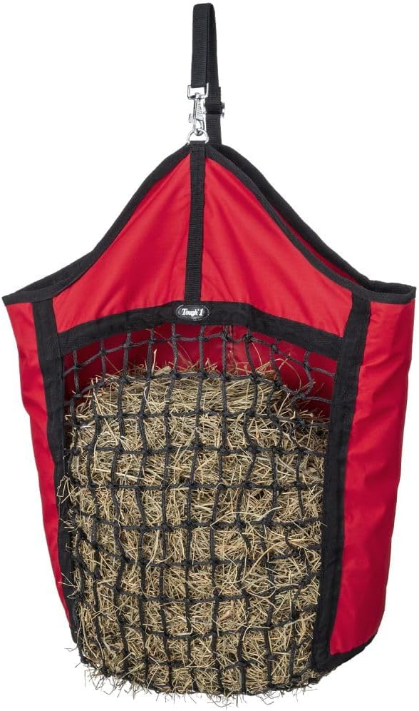 Tough 1 Nylon Hay Tote with Net Front