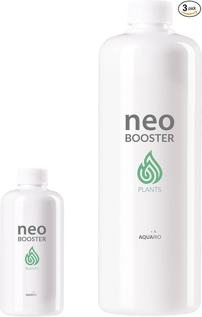 Aquario Neo Booster Plants - Organic Carbon Supply for Enhanced Plant Growth & Color | Safe for Fish & Shrimp - Water Conditioner for Aquarium Tank - 300ml