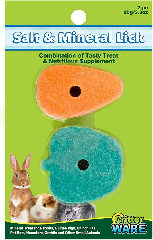 Ware Manufacturing Apple/Carrot Salt and Mineral Small Pet Chew Treat