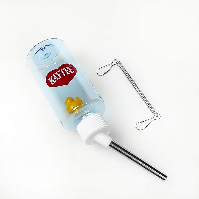 Kaytee Clear View Water Bottle for Pet Gerbils, Hamsters & Mice, 4 oz