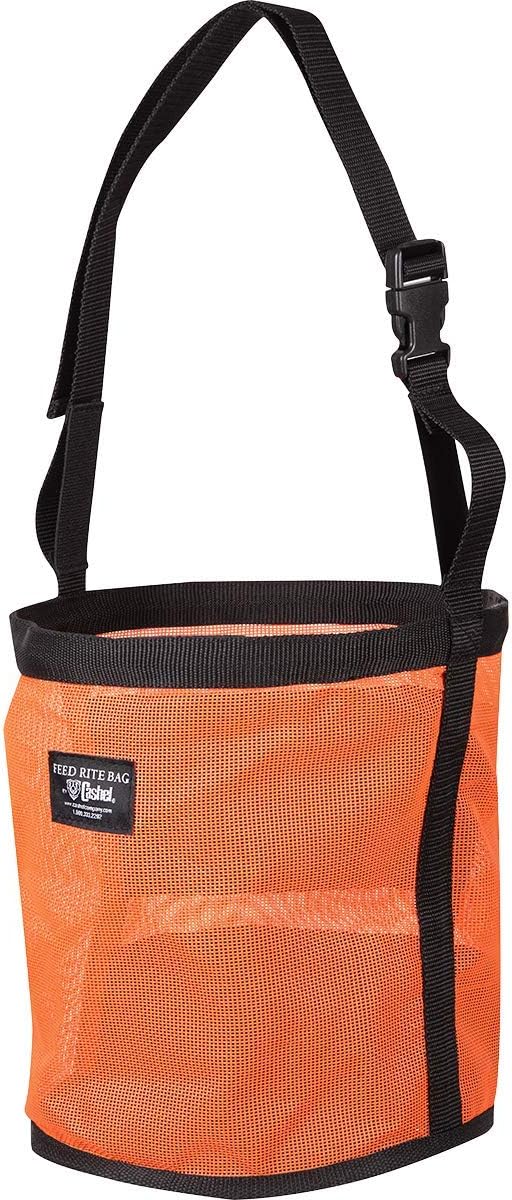 CASHEL Company Feed Rite Bag Horse Orange, (FRB-ORA)