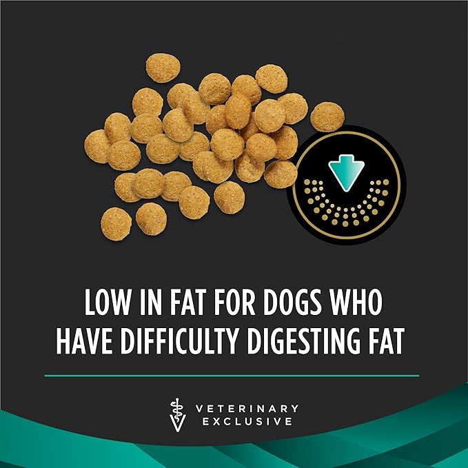 Pro Plan Veterinary Diets Purina EN Gastroenteric Low Fat Canine Formula Dog Food Dry Recipe - 6 lb. Bag