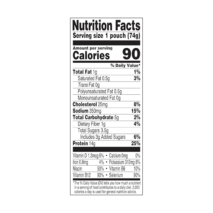 StarKist Tuna Creations Honey BBQ Pouch (2.6 oz - 24 Pack) Wild Caught, High Protein Shelf Stable Seafood, Gluten Free, Soy Free, No Draining, Ready to Eat for Salads and Sandwiches