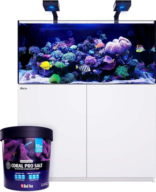 Red Sea Coral Pro Reef Salt Mix Large Bucket - Makes 175 Gallons Complete Marine Saltwater Aquarium Advanced Formula Optimal Coral Health & Stability