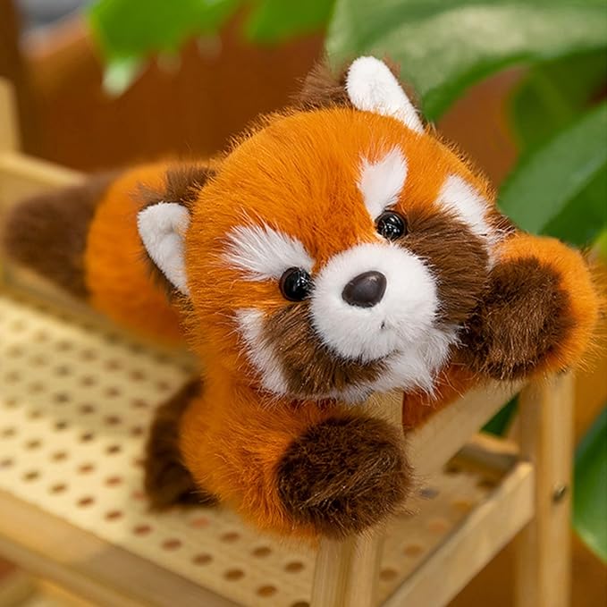 PEACH CAT Red Panda Stuffed Animals Cute Plushies Small Plush Toys Gifts for Kids