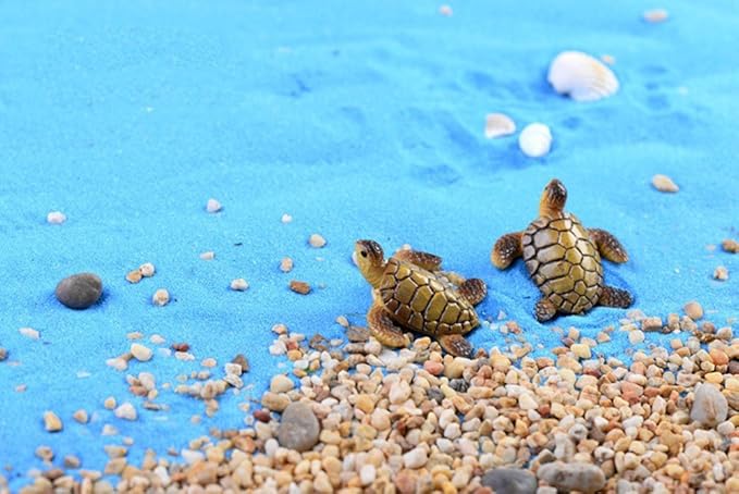 2xSucculent Plants Micro Landscape Mini Turtle Resin Miniature Figurines Ornament for Aquarium Garden Bonsai Home Decoration Very Practical and Popular Fashion professionals