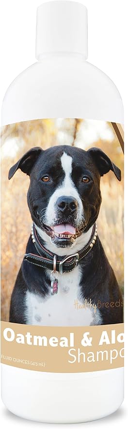 Healthy Breeds Pit Bull Oatmeal Shampoo with Aloe 16 oz